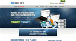 Desktop Screenshot of gigbuilder.com